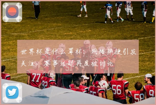 世界杯是什么罩杯：网络热梗引发关注，赛事话题再度被讨论