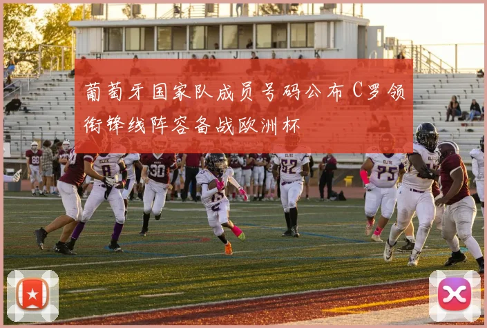 葡萄牙国家队成员号码公布 C罗领衔锋线阵容备战欧洲杯