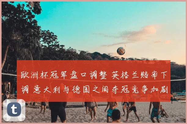 欧洲杯冠军盘口调整 英格兰赔率下调 意大利与德国之间夺冠竞争加剧