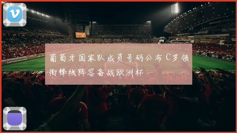 葡萄牙国家队成员号码公布 C罗领衔锋线阵容备战欧洲杯